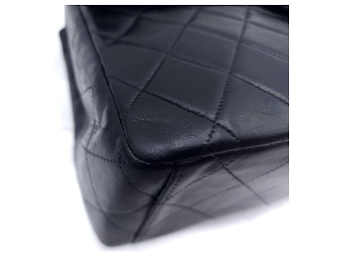 Executive Borsa a tracolla Jumbo Maxi XL classica senza tempo di Chanel Nero - vista 11