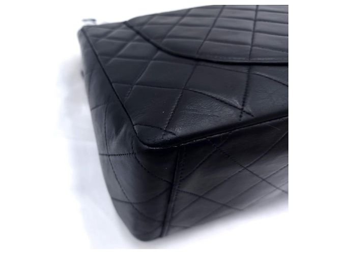 Executive Borsa a tracolla Jumbo Maxi XL classica senza tempo di Chanel Nero - vista 13