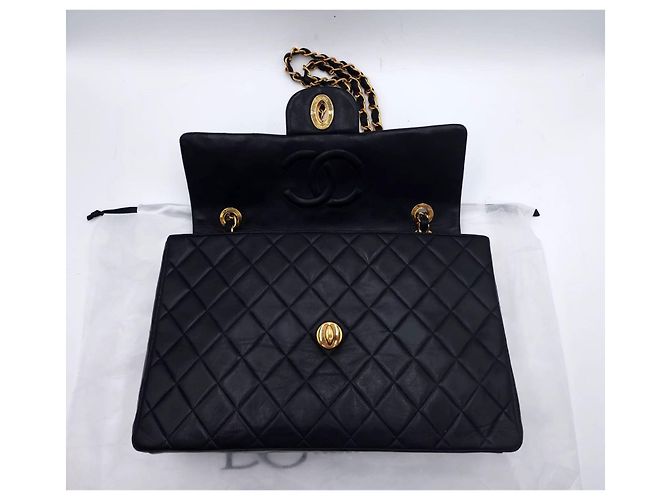 Executive Borsa a tracolla Jumbo Maxi XL classica senza tempo di Chanel Nero - vista 14