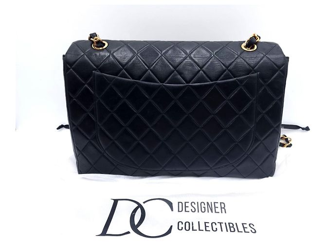 Executive Borsa a tracolla Jumbo Maxi XL classica senza tempo di Chanel Nero - vista 4