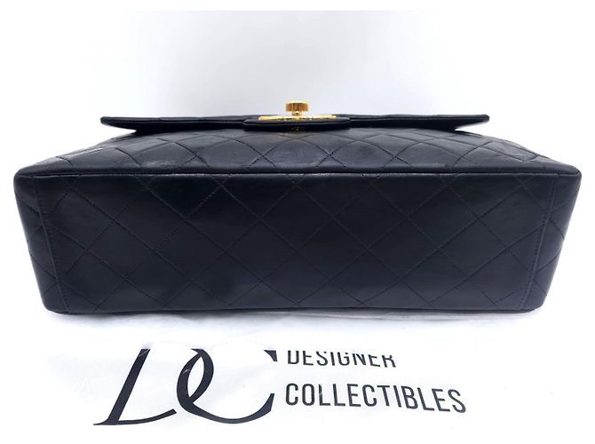 Executive Borsa a tracolla Jumbo Maxi XL classica senza tempo di Chanel Nero - vista 8