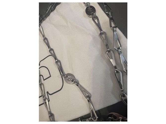 Borsa Paco Rabanne 1969 Nano in metallo Silver hardware - vista 4