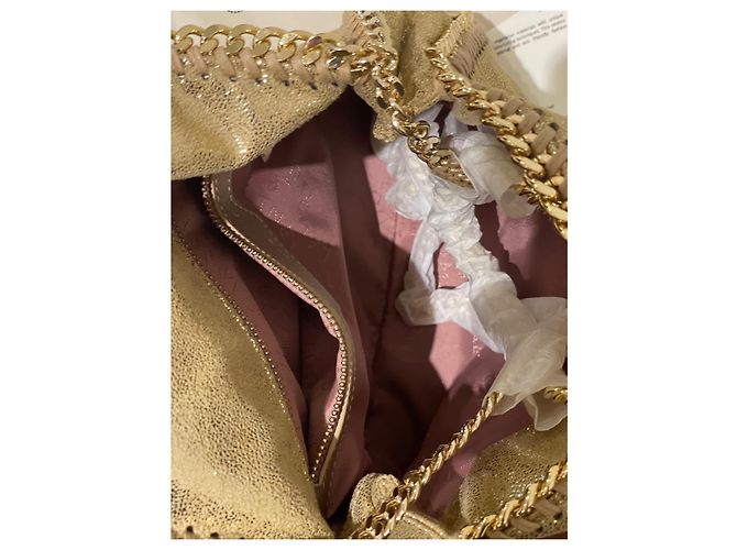 Stella Mc Cartney Borsa tote Stella McCartney Falabella oro D'oro - vista 2