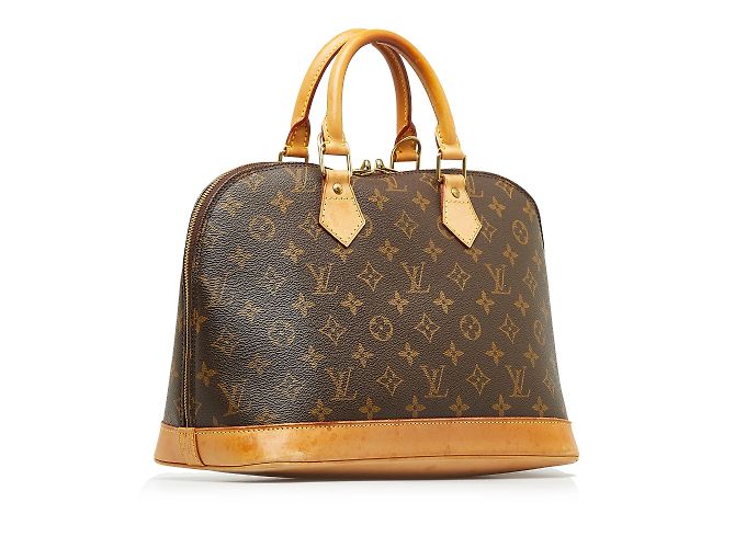 Borse LOUIS VUITTON Alma Marrone - vista 2