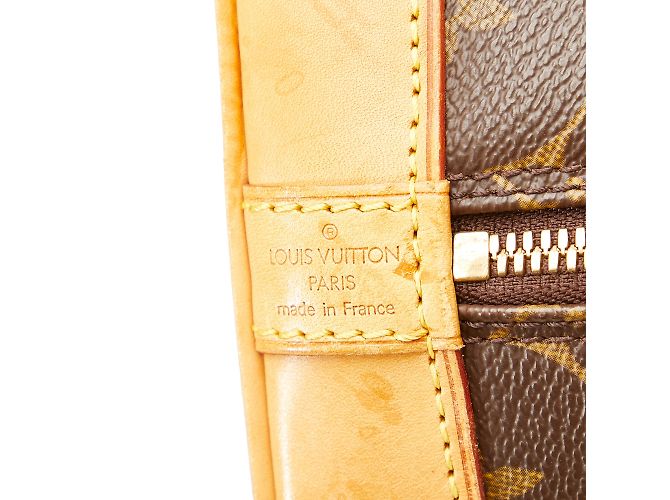 Borse LOUIS VUITTON Alma Marrone - vista 6