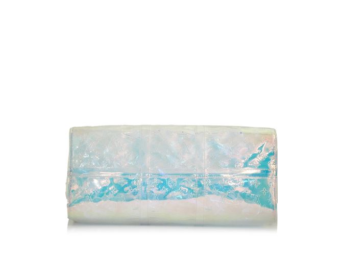 LOUIS VUITTON Travel bags Keepall White - view 4