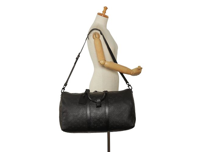LOUIS VUITTON Sacs de voyage Keepall Noir - vue 10