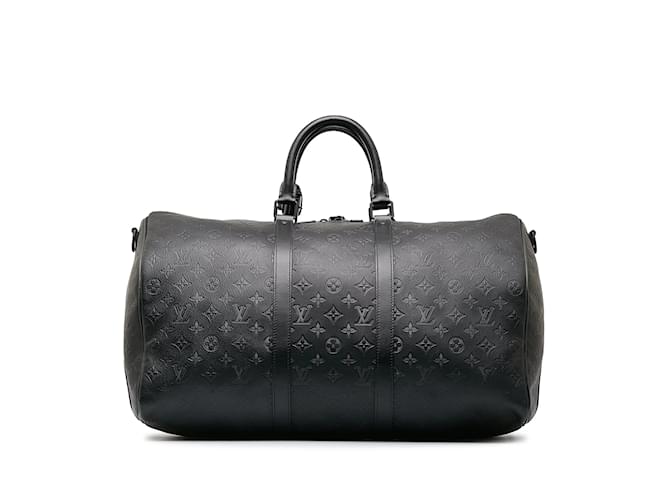 LOUIS VUITTON Sacs de voyage Keepall Noir - vue 3