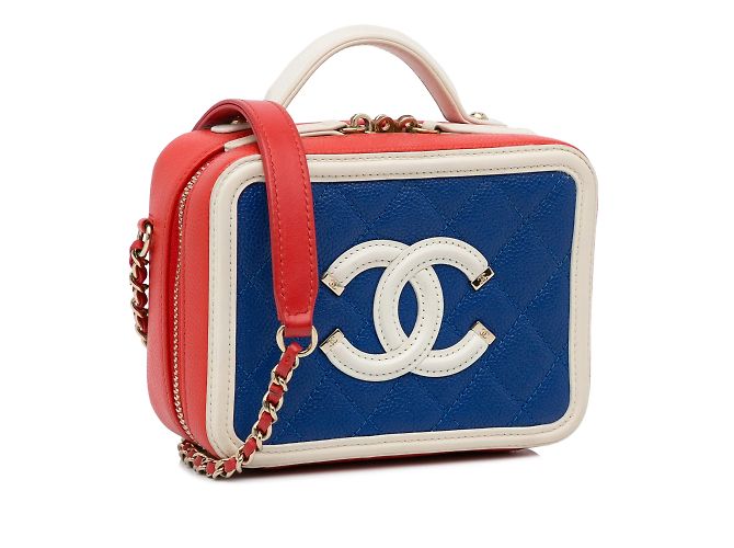 CHANEL Handbags Vanity Blue - view 2