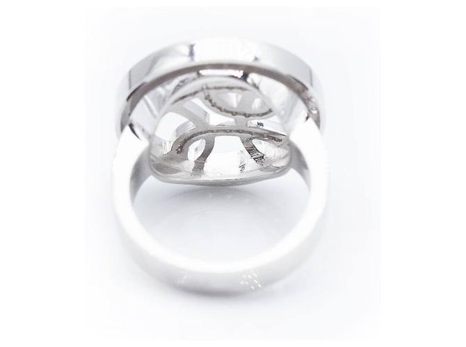 Autre Marque SUBLIM Ring Weißgold mit Diamanten. Silber - Ansicht 3