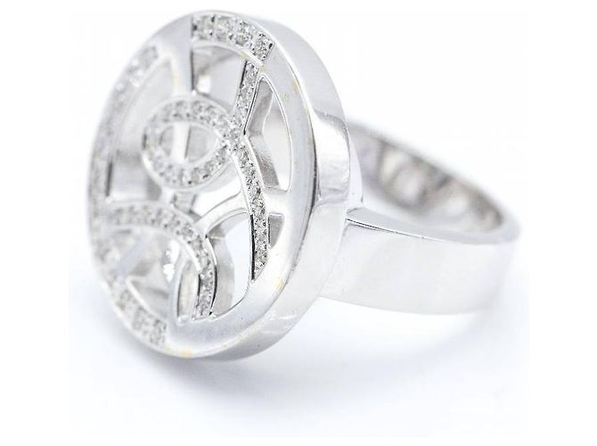 Autre Marque SUBLIM Ring Weißgold mit Diamanten. Silber - Ansicht 4