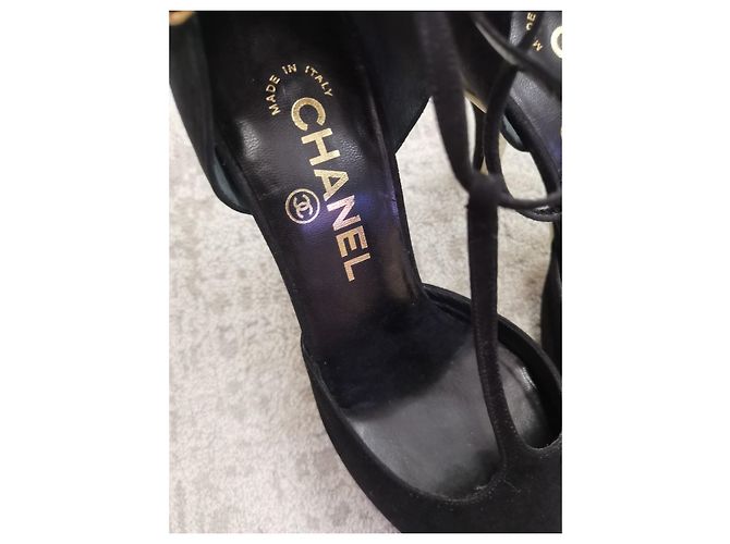 Chanel Alta Moda 2002  Tacchi Nero - vista 6