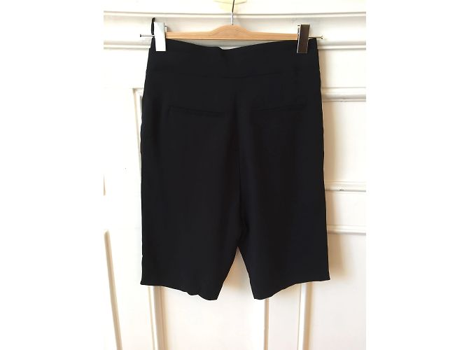 Bermudas GIVENCHY T. Internacional XS Viscose Preto - vista 2