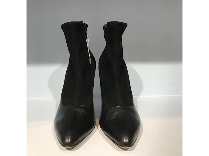 Botines GIVENCHY T.EU 38 Cuero Negro - vista 2