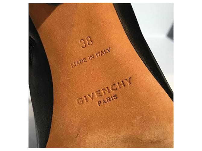 Botines GIVENCHY T.EU 38 Cuero Negro - vista 6