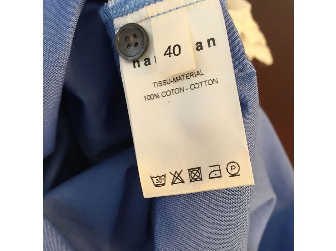 Autre Marque HANA SAN Tops T.Internacional L Algodón Azul - vista 5