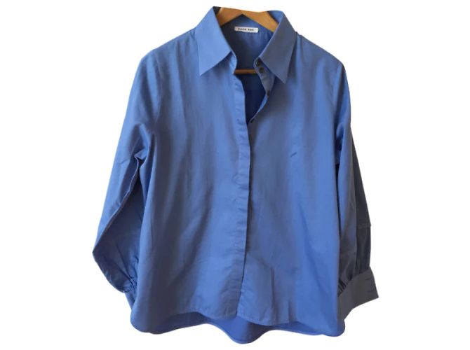 Autre Marque HANA SAN Tops T.Internacional L Algodón Azul - vista 6