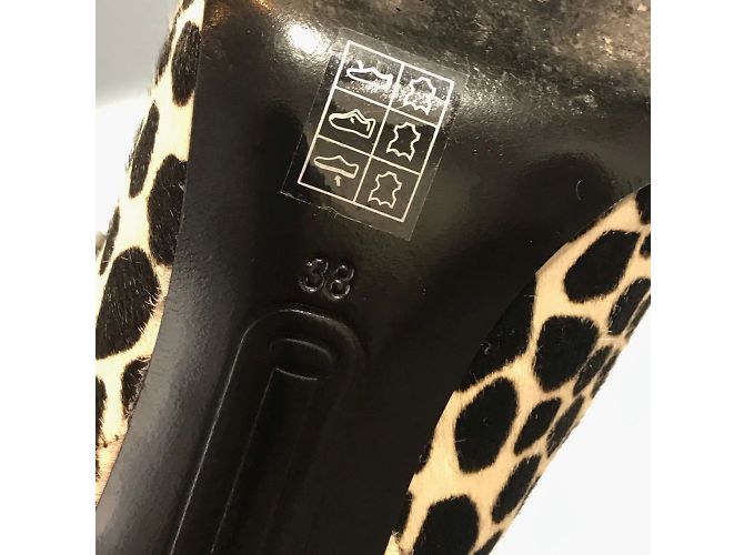 STELLA LUNA Botas ankle T.EU 38 Couro de bezerro estilo pônei - vista 6