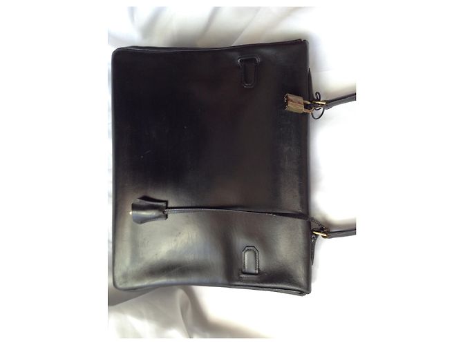 Borsa Hermès Kelly Monaco 29 in pelle nera Nero - vista 2
