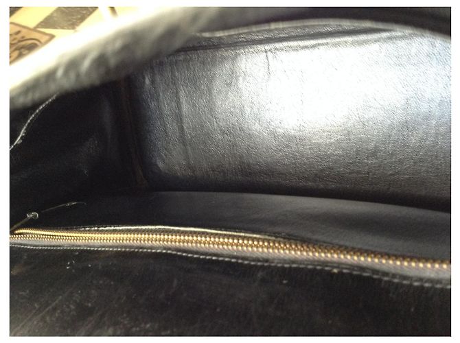 Borsa Hermès Kelly Monaco 29 in pelle nera Nero - vista 6