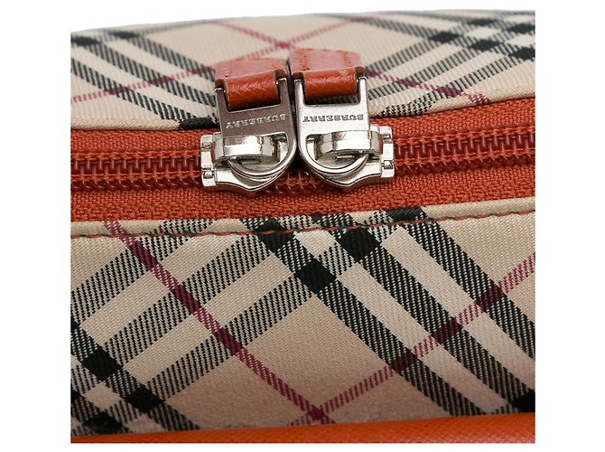 Borsa Burberry Nova Check marrone Beige - vista 9