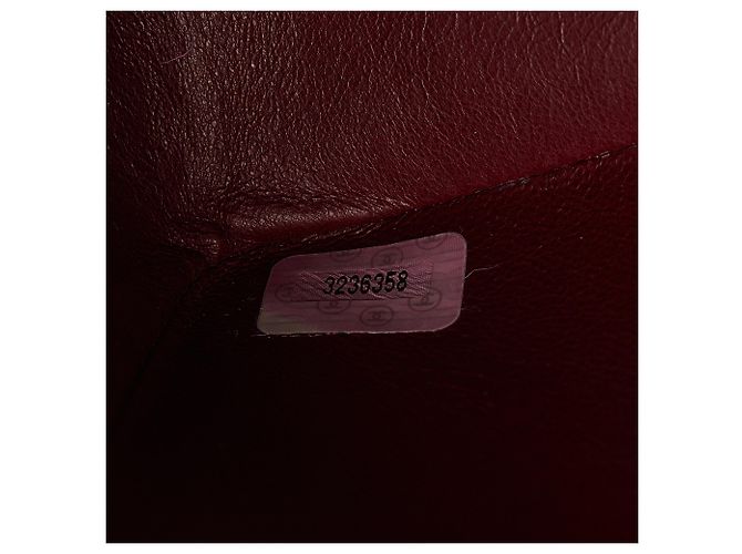 Chanel Black Jumbo XL Classic Lammfell Maxi Single Flap Schwarz - Ansicht 8