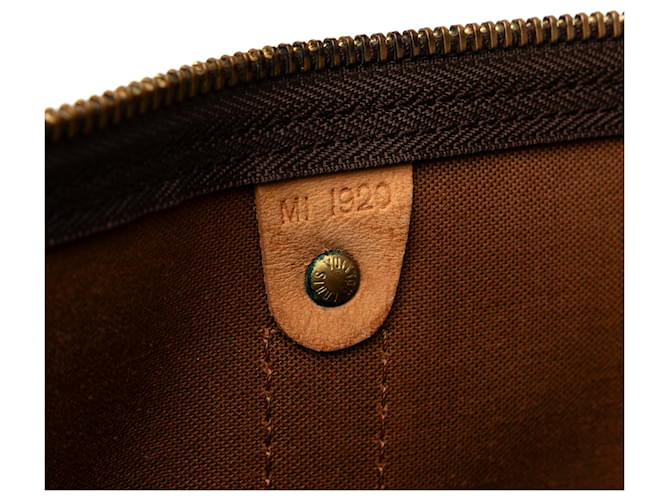 Louis Vuitton Brown Monogram Keepall 55 Marrone - vista 7