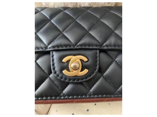 Bolso Chanel Timeless Mini rectangular Piel de cordero/ original Negro - vista 4