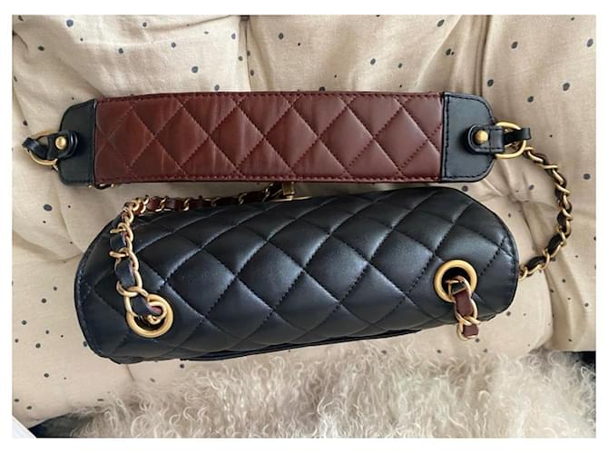 Bolso Chanel Timeless Mini rectangular Piel de cordero/ original Negro - vista 7