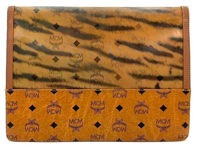 MCM Phenomenon upperr Stampa ologramma Custodia Pochette con stampa logo Pochette - vista 2