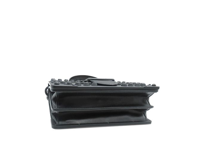 Bolso bandolera Cahier con tachuelas de Prada negro - vista 4