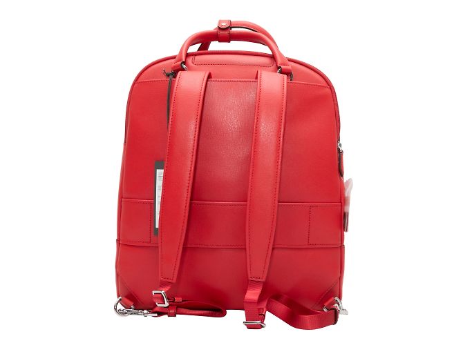 Roter Tumi Stanton Lederrucksack - Ansicht 3