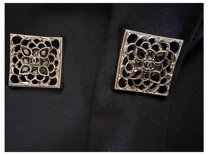 Chanel Kleid schwarz aus Wolle - Ansicht 11