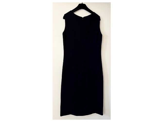 Chanel Kleid schwarz aus Wolle - Ansicht 3