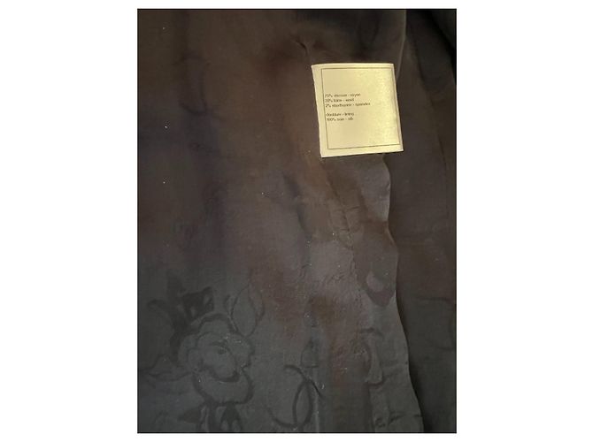 Chanel Kleid schwarz aus Wolle - Ansicht 6