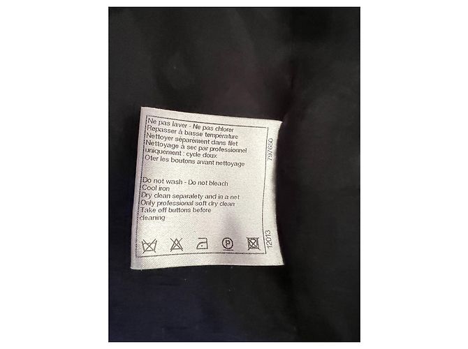 Chanel Kleid schwarz aus Wolle - Ansicht 8