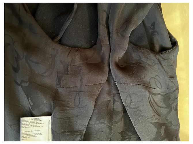 Chanel Kleid schwarz aus Wolle - Ansicht 9