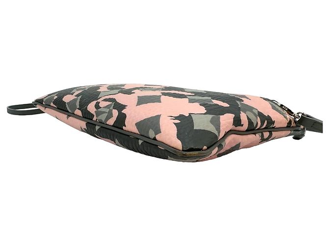 Borsa a tracolla MCM Visetos Pochette Pochette con stampa logo rosa Multicolore - vista 5