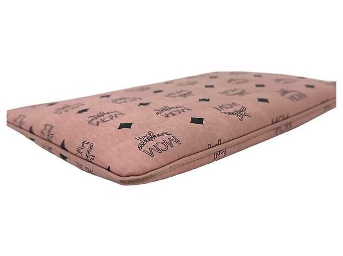 MCM LOVE Patch Pouch Pochette Pink Borsa pochette Borsa rosa Edizione limitata - vista 5