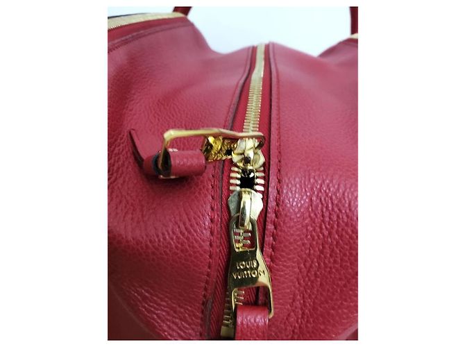 Borsa Louis Vuitton in pelle monogramma rossa Rosso - vista 2