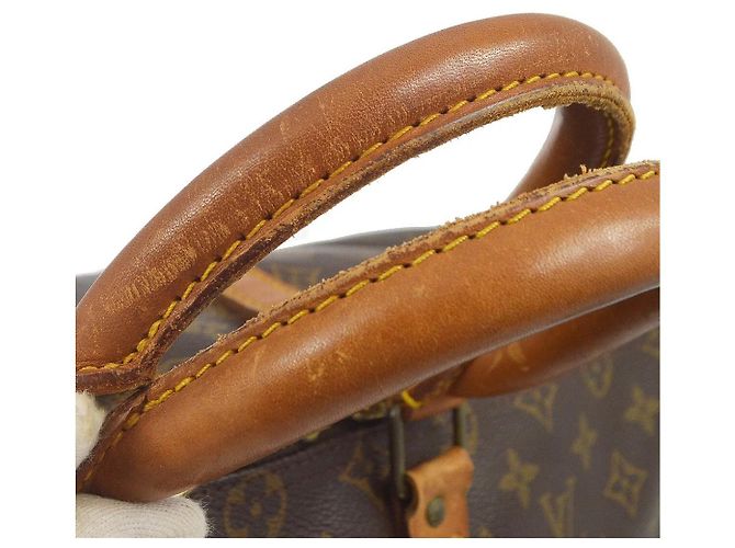 Louis Vuitton Keepall 45 Braun Monogram Canvas Leder - Ansicht 15