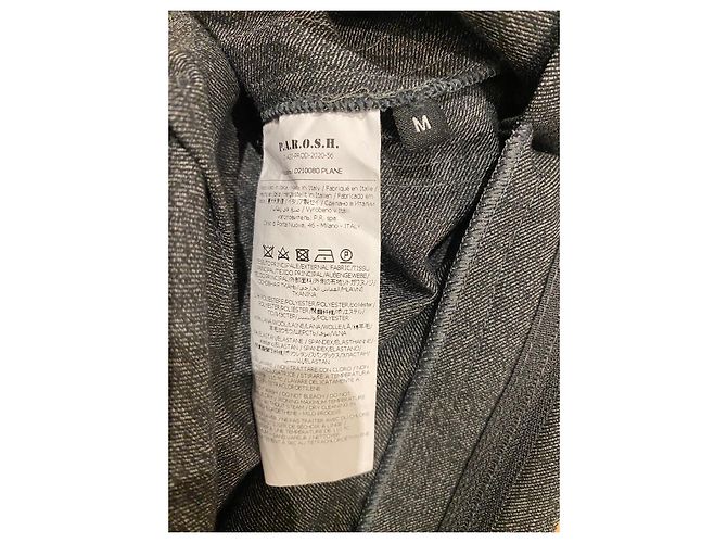 Anthrazitgraue Parosh-Shorts - Ansicht 2