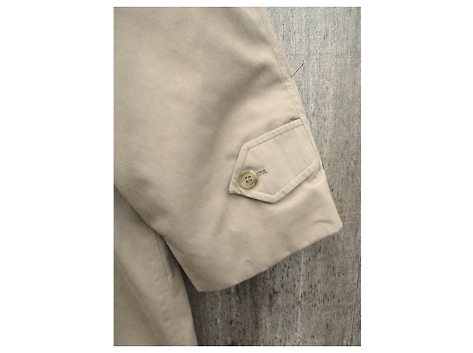 Impermeabile Burberry Beige in Cotone - vista 7
