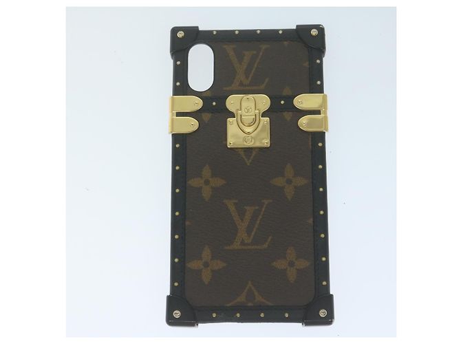 LOUIS VUITTON Monogram Monogram Reverse iPhoneX/XS case 2set LV Auth 63135 - view 2