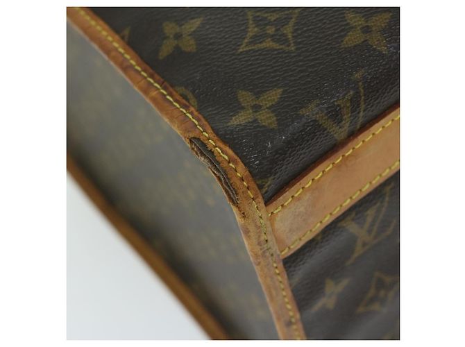 LOUIS VUITTON Monogram Sac Shan 40 Pet Carry M42024 Auth LV 64777 Monogramme - vue 16