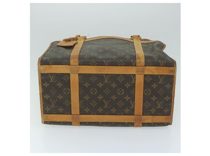 LOUIS VUITTON Monogram Sac Shan 40 Pet Carry M42024 Auth LV 64777 Monogramme - vue 5