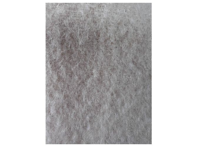 Abrigo de lana blanco Amanda Wakeley - vista 5