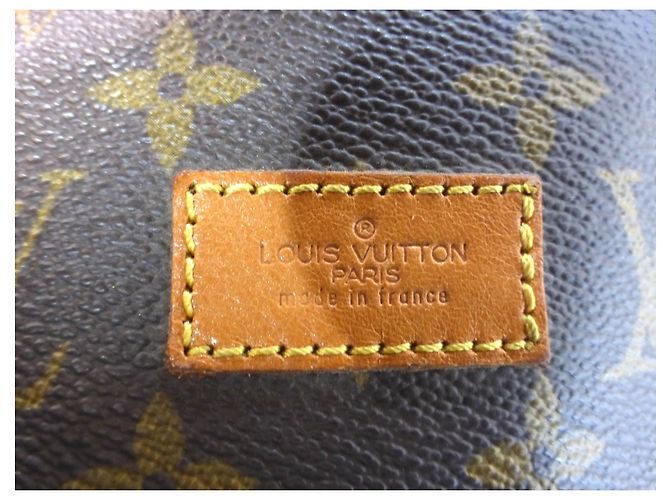 Louis Vuitton Saumur 35 Monogramma-VI882 Marrone - vista 10