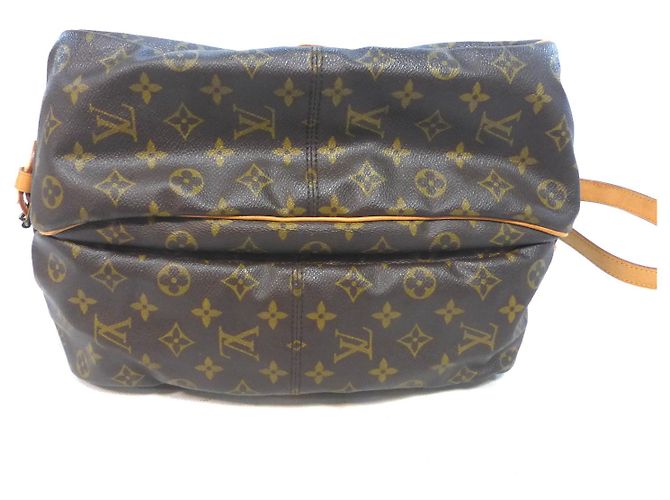 Louis Vuitton Saumur 35 Monogramma-VI882 Marrone - vista 6