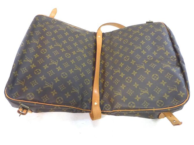 Louis Vuitton Saumur 35 Monogramma-VI882 Marrone - vista 8